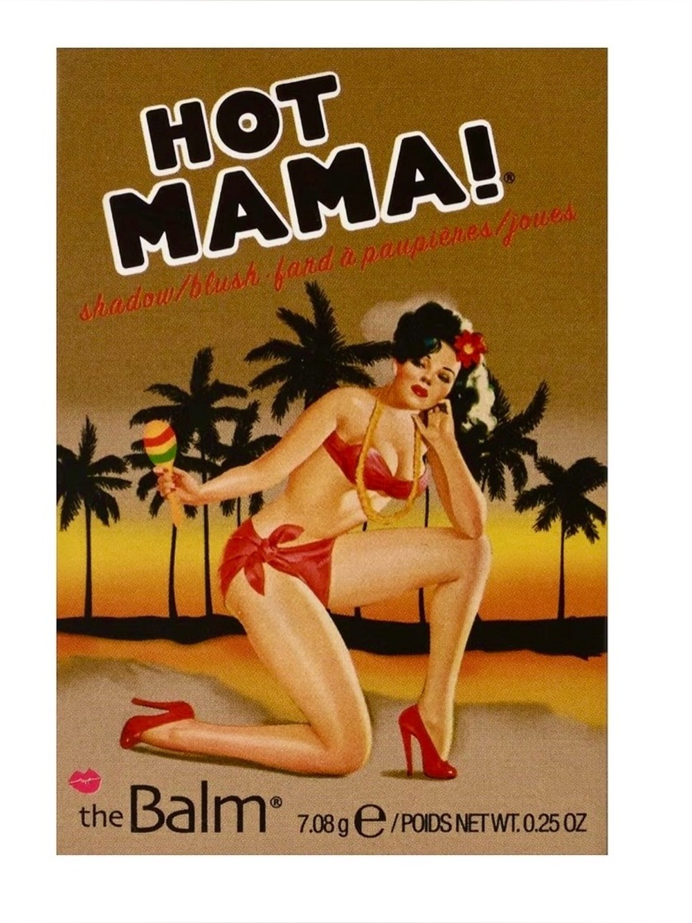 The Balm Hot Mama Blush/Shadow/Highlighter RARE!